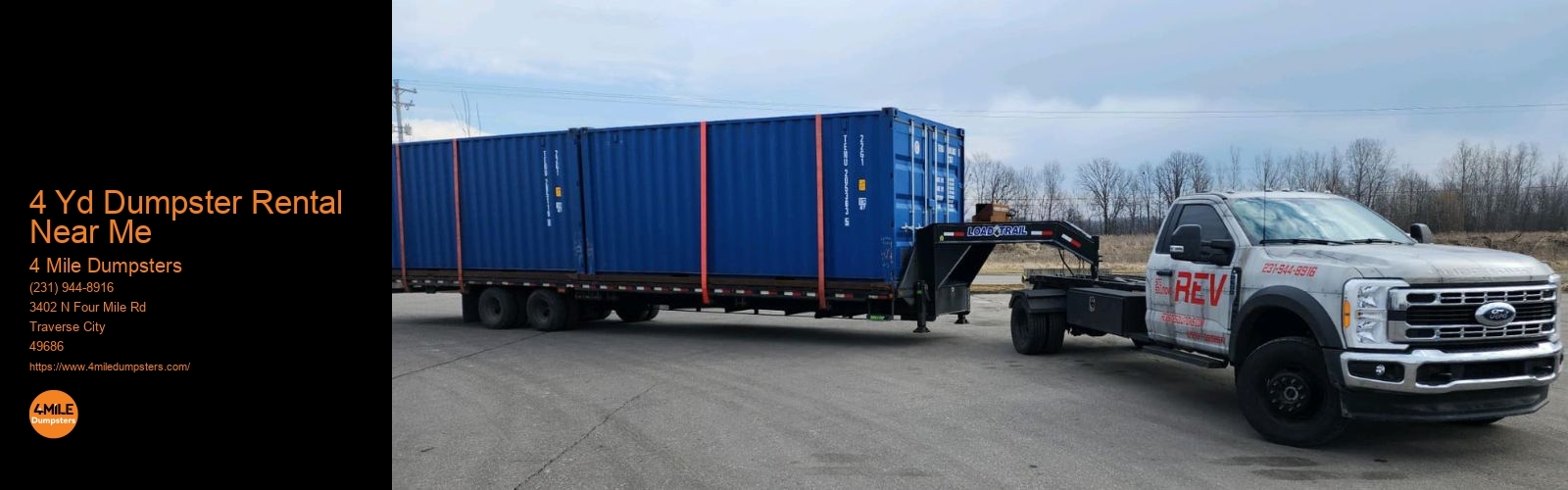 4 Yd Dumpster Rental Near Me