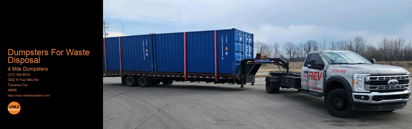 Dumpsters For Waste Disposal